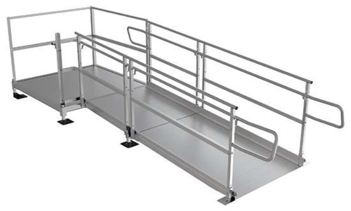 10 Foot ADA Wheelchair Ramp