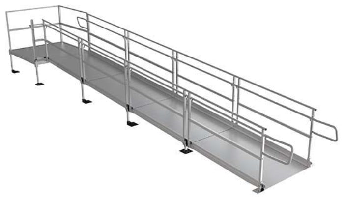 24 Foot ADA Wheelchair Ramp