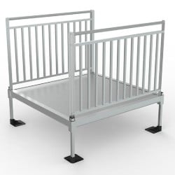 5x5 Platform for ADA stairs