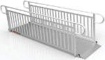 10 Foot Gateway 3G Ramps with Vertical Picket Handrails