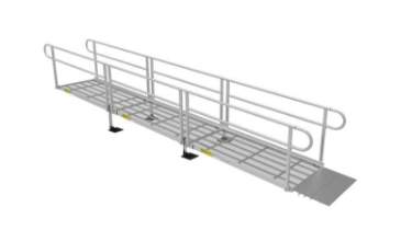 18 Foot Pathway 3G Expanded Metal Ramp Kits