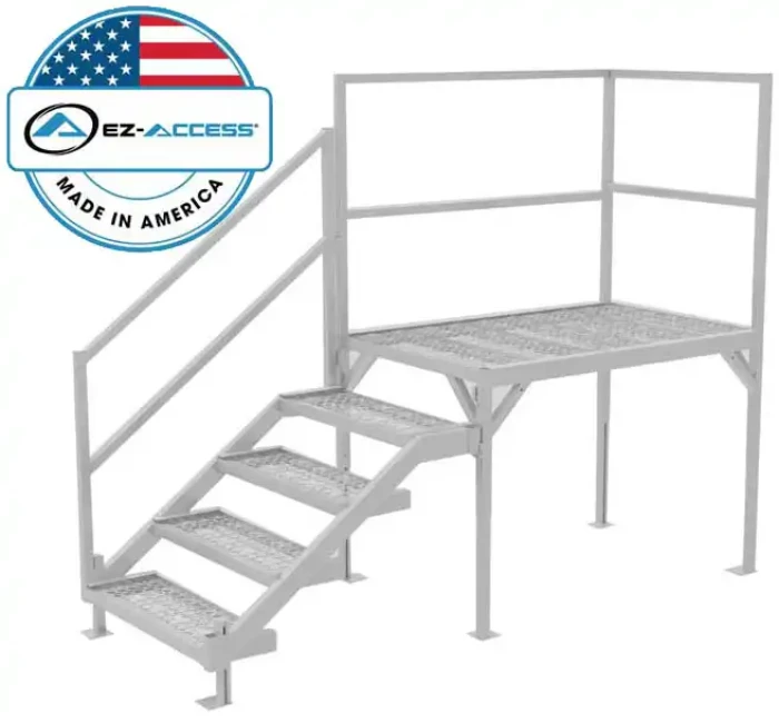 Fortress OSHA Stair Systems with Gator Grip