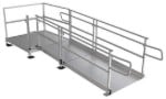 Picture of 10 Foot PATHWAY® HD Wheelchair Ramps with Two-Line Handrails