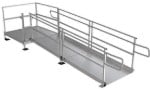 Picture of 12 Foot PATHWAY®  HD Wheelchair Ramps with Two-Line Handrails