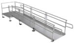 Picture of 16 Foot PATHWAY® HD Wheelchair Ramps with Two-Line Handrails
