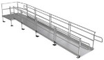 Picture of 22 Foot PATHWAY® HD Wheelchair Ramps with Two-Line Handrails
