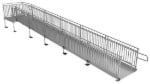 Picture of 30 Foot PATHWAY®  HD Wheelchair Ramps with Picket Handrails