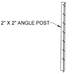 Pathway Platform Angle Post