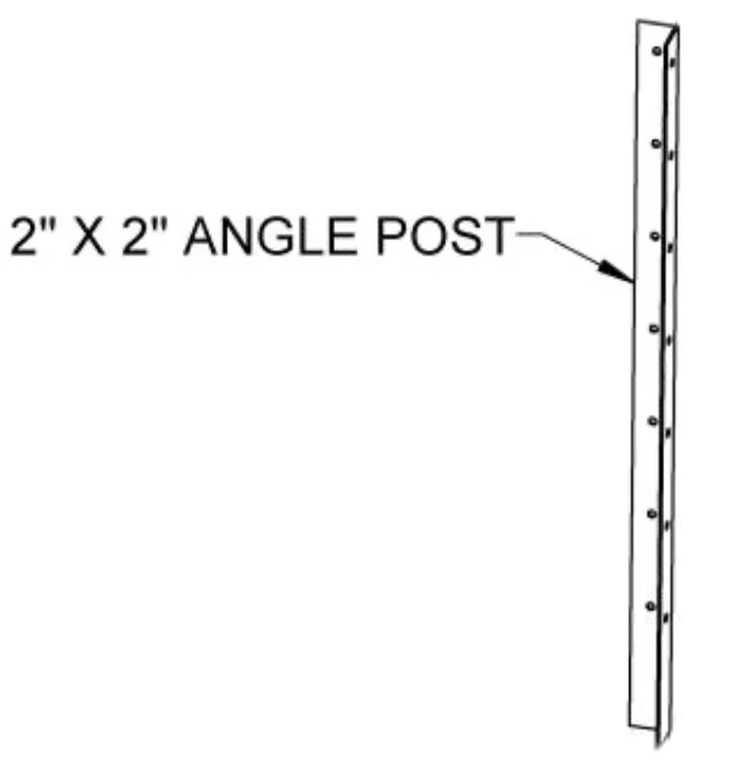 Pathway Platform Angle Post