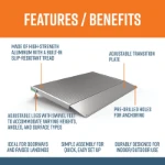 24 inch ramp features