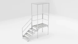 Fortress OSHA Stairs with Gator Grip