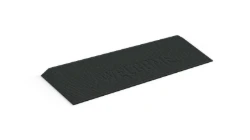 1.5 inch black rubber threshold ramp