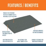 2.5 inch rubber ramp benefits