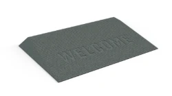 2.5 inch Grey Welcome Rubber Threshold Ramps