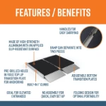 3 foot folding ramp benefits