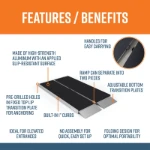5 foot folding ramp benefits