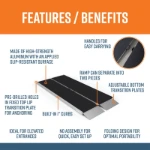 6 foot folding ramp benefits