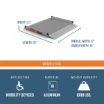 3 Foot Gateway Ramp Dimensions