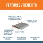 3 Foot Gateway Ramp Features