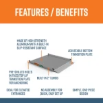 4 Foot Gateway Ramp Features