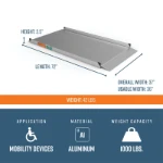 6 Foot Gateway Ramp Specifications