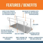 7 foot gateway ramps features