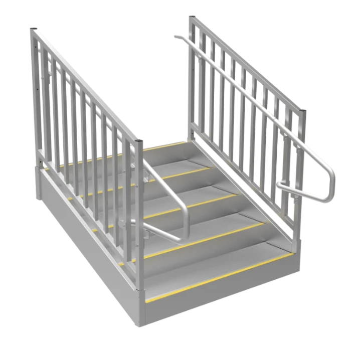 ADA Aluminum Stairs