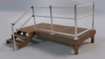 Handrail system for porches and decks