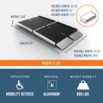 5 foot Trifold Ramps Specifications