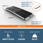 7 foot Trifold Ramps Specifications