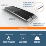 8 foot Trifold Ramps Specifications