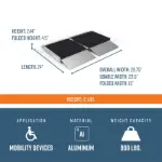 2 Foot Suitcase Ramp Dimensions