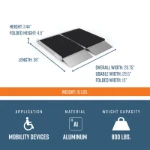 3 Foot Suitcase Ramp Dimensions