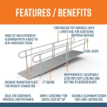 Picture of EZ-ACCESS® PATHWAY®  3G Solo Straight Wheelchair Ramp Kits