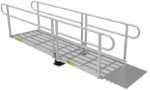 Picture of EZ-ACCESS® PATHWAY®  3G Solo Straight Wheelchair Ramp Kits
