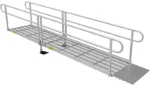 Picture of EZ-ACCESS® PATHWAY®  3G Solo Straight Wheelchair Ramp Kits