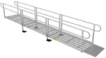 Picture of EZ-ACCESS® PATHWAY®  3G Solo Straight Wheelchair Ramp Kits