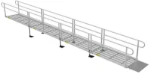Picture of EZ-ACCESS® PATHWAY®  3G Solo Straight Wheelchair Ramp Kits