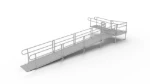 Picture of EZ-ACCESS® PATHWAY®  3G Solo Straight Wheelchair Ramp Kits
