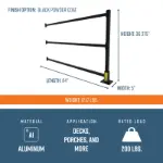 Picture of EZ-ACCESS RAILWAY Aluminum Deck Handrail System