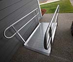 Portable wheelchair ramps