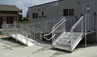 Handicap ADA Compliant Ramps for Businesses to meet ramp code